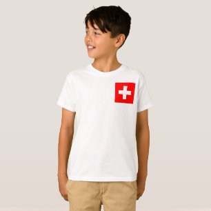 Switzerland National World Flag T-Shirt