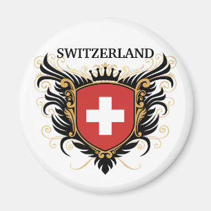 Switzerland [personalise] magnet