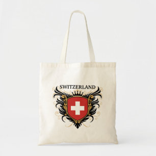 Switzerland [personalise] tote bag