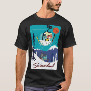 Switzerland Poster T-Shirt