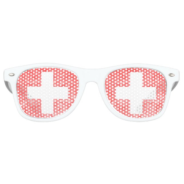Switzerland Retro Sunglasses (Front)