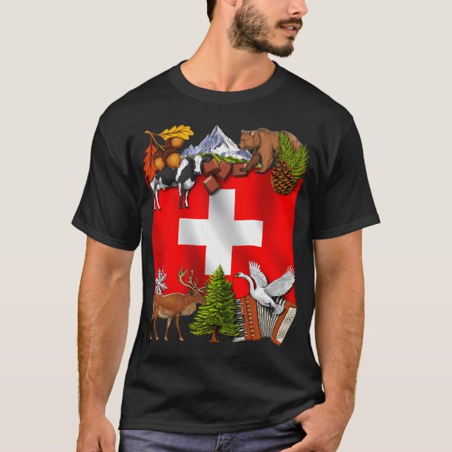 Switzerland Roots T-Shirt (Front)