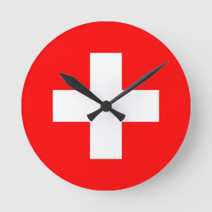 switzerland round clock