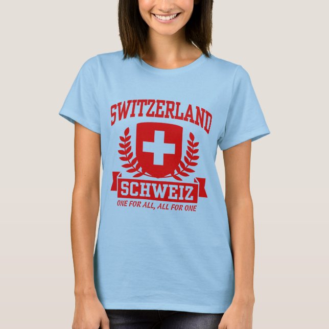 Switzerland Schweiz T-Shirt (Front)