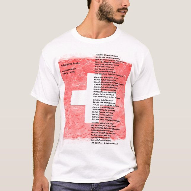 Switzerland - Schweizerpsalm T-Shirt (Front)