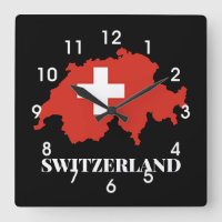 Switzerland silhouette
