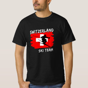 Switzerland Ski  T-Shirt