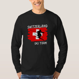 Switzerland Ski  T-Shirt