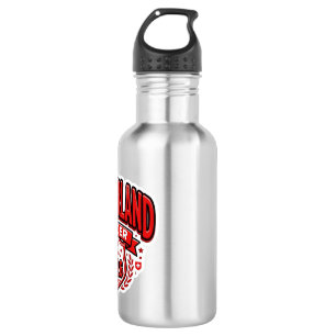 Switzerland Soccer 2026 Soccer Bold Country Typogr 532 Ml Water Bottle