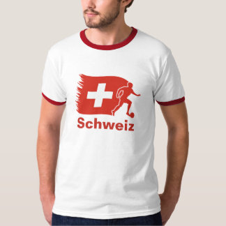 Switzerland  Soccer Flag T-Shirt