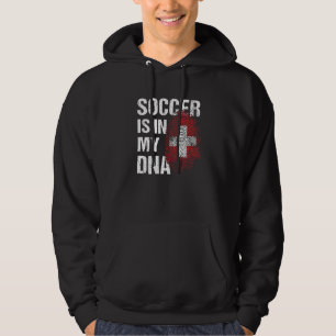 Switzerland Soccer Swiss Football Suisse Futbol 1 Hoodie
