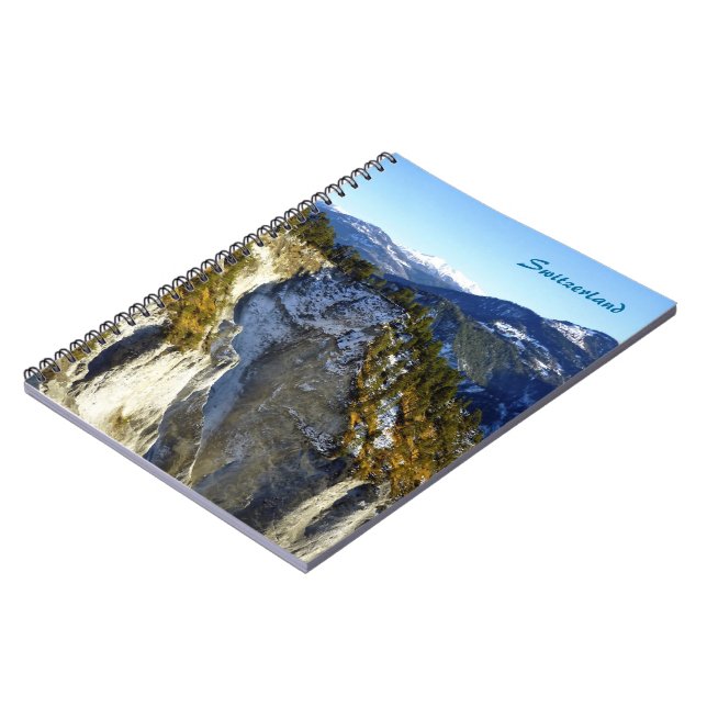 Switzerland Spiral Notebook (Left Side)
