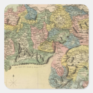 Switzerland Square Sticker