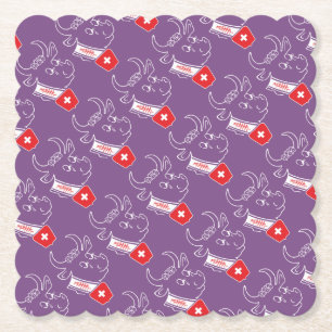 Switzerland - Suisse - Svizzera - Svizra Paper Coaster