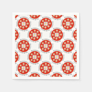Switzerland - Suisse - Svizzera - Svizra Serviette Napkin