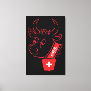 Switzerland Suisse Svizzera Svizra Switzerland Canvas Print
