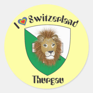 Switzerland Suisse Svizzera Svizra Switzerland Classic Round Sticker