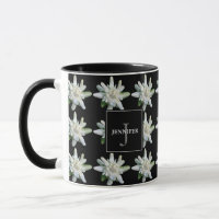 Switzerland Swiss Edelweiss monogram name souvenir