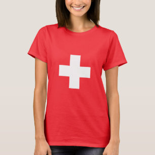 Switzerland - Swiss Flag T-Shirt