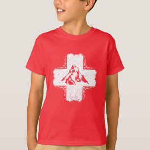 Switzerland T-Shirt - Swiss Flag T-Shirt