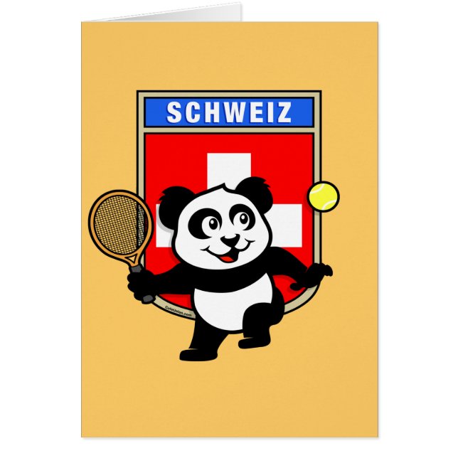 Switzerland Tennis Panda (Front)
