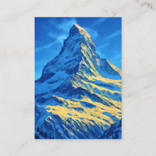 Switzerland The Matterhorn Enclosure Card