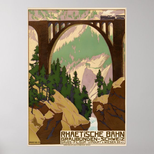Switzerland Travel Poster (Front)