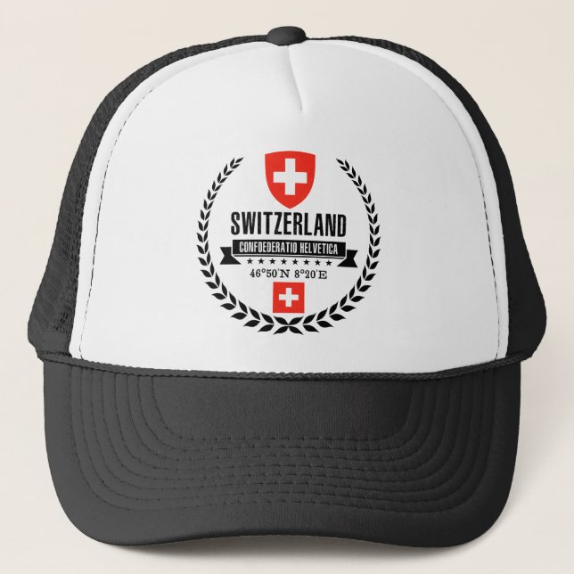 Switzerland Trucker Hat (Front)