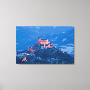 SWITZERLAND, Wallis/Valais, SION: Basilique de Canvas Print