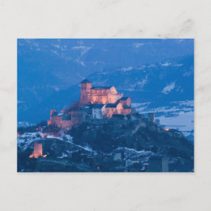 SWITZERLAND, Wallis/Valais, SION: Basilique de Postcard