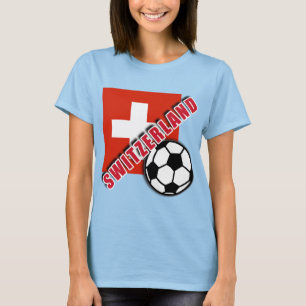 SWITZERLAND World Soccer Fan Tshirts