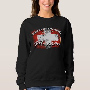 Switzerland Zurich Mormon LDS Mission Missionary Sweatshirt