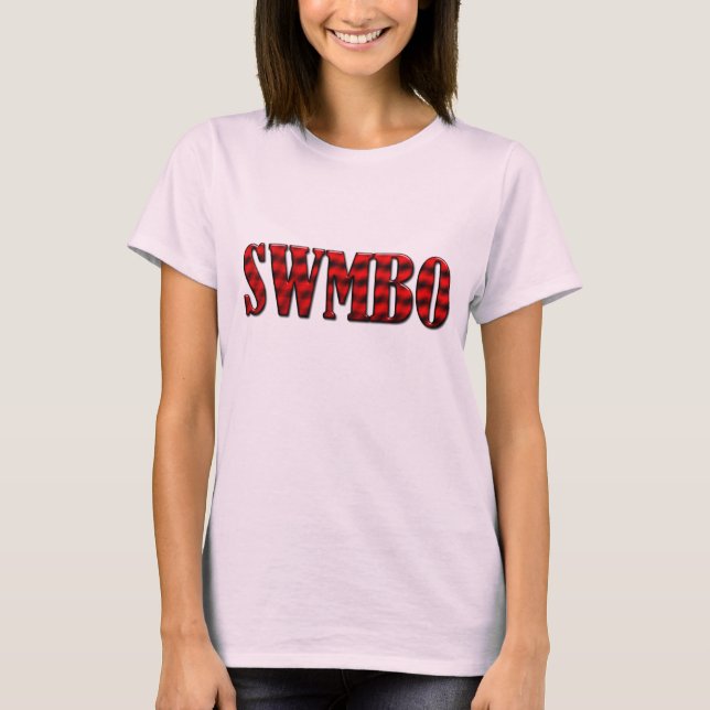 SWMBO - She Who Must Be Obeyed T-Shirt (Front)