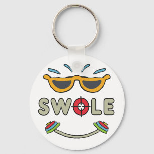 Swole Bodybuilding Key Ring