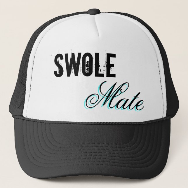 Swole Mate Trucker Hat (Front)