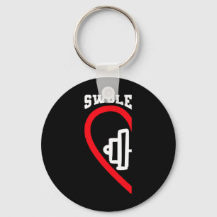 Swole Mates Cute Workout Matching Couples Valentin Key Ring