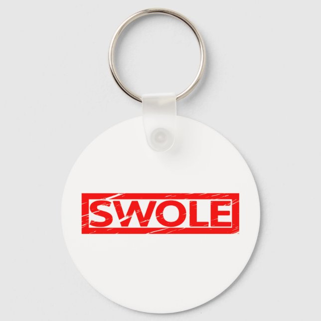 Swole Stamp Key Ring (Front)