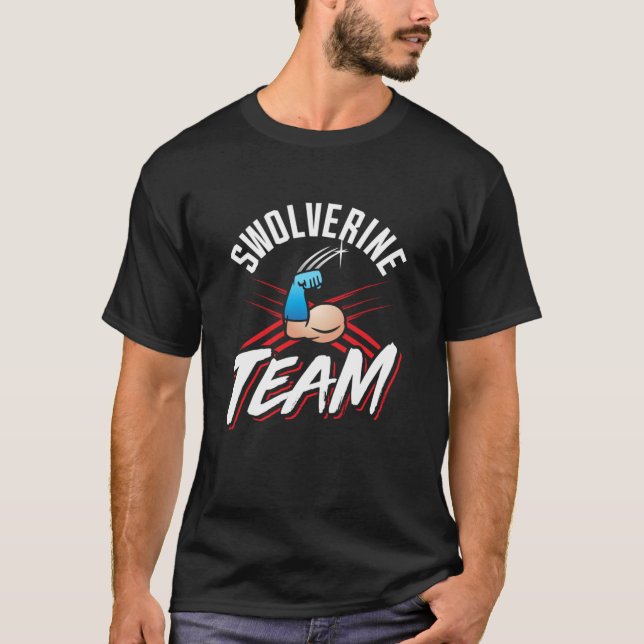 Swolverine Team Classic T-Shirt (Front)
