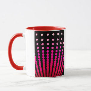 swooped dots mug