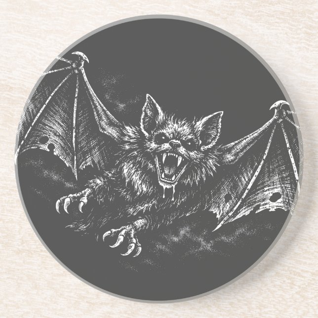 Swooping Bat - by BurnsInHell Coaster (Front)