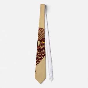 Swooping Owl Tie