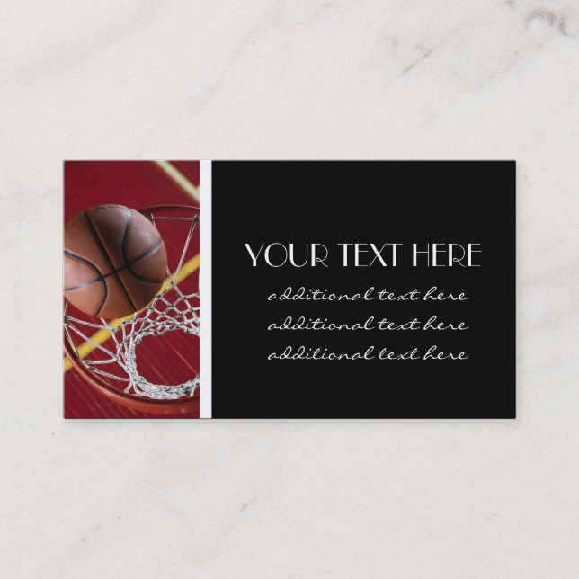 Swoosh Business Card (Front)