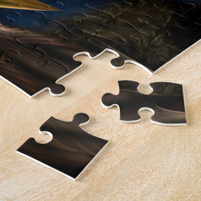 Sword OF Light Fractal Art Jigsaw Puzzle (Side)