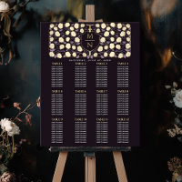 Sword & Shield Mediaeval Monogram Seating Chart