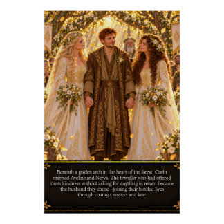 Swordcallers Chapter 7: The Golden Forest Wedding Poster