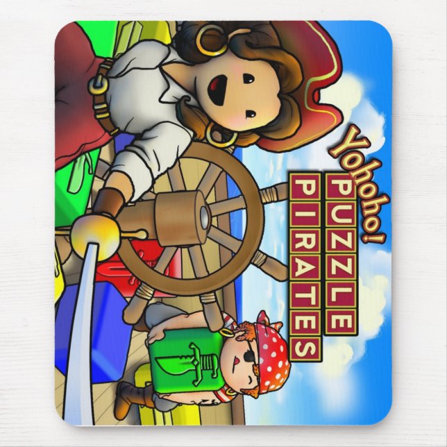 SwordfightingArt Mouse Pad (Front)