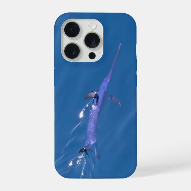 Swordfish Finner iPhone Case (Back)