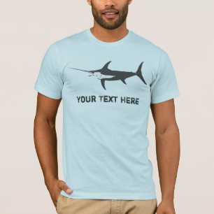 Swordfish fishing art T-Shirt