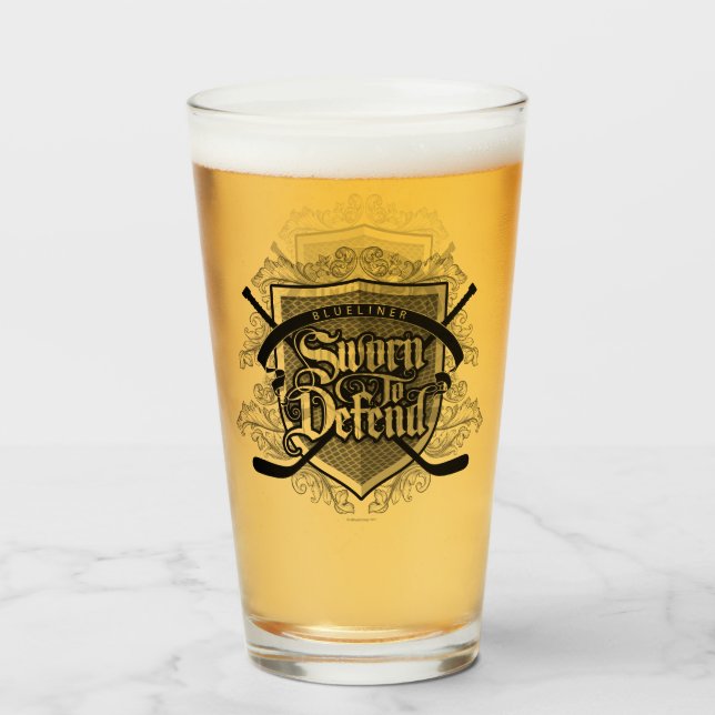 Sworn To Defend Glass (Front Filled)