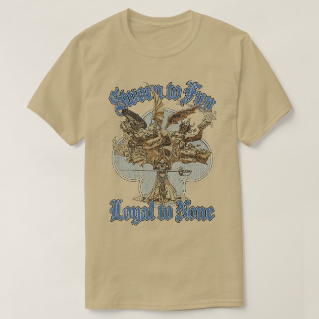 Sworn To Fun Loyal To None 1974 T-Shirt (Design Front)
